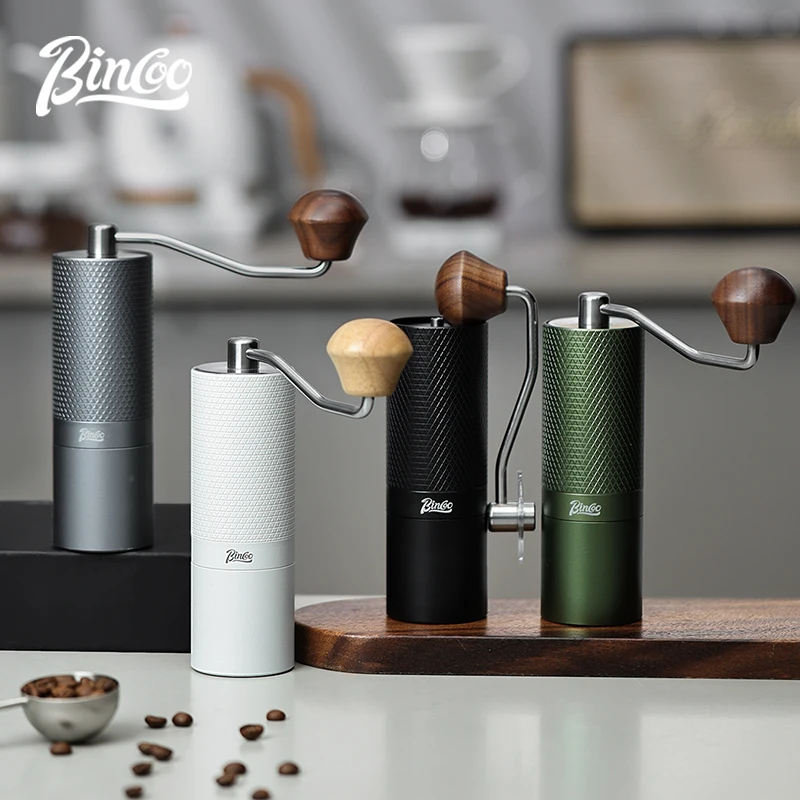 BINCOO SM15 Manual Coffee Grinder, Six-Star Stainless Steel Grinding Core Hand Coffee Bean Grinder, Adjustable Portable Burr Mil
BINCOO SM15 Manual Coffee Grinder, Six-Star Stainless Steel Grinding Core Hand Coffee Bean Grinder, Adjustable Portable Burr Mil