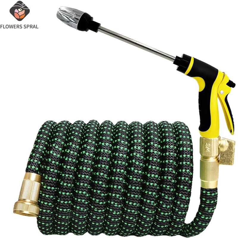 Expandable Gardening Magic Hose, Suitable For Irrigation And Cleaning, 3/4 Joint, Adjustable Nozzle Water Gun, Garden Hose
Expandable Gardening Magic Hose, Suitable For Irrigation And Cleaning, 3/4 Joint, Adjustable Nozzle Water Gun, Garden Hose 