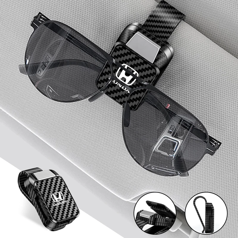 Carbon Fiber ABS Car Sun Visor Glasses Clip Sunglasses Holder for Honda Mugen Jazz Civic City Odyssey Insight Accord CRV Elysion
Carbon Fiber ABS Car Sun Visor Glasses Clip Sunglasses Holder for Honda Mugen Jazz Civic City Odyssey Insight Accord CRV Elysion