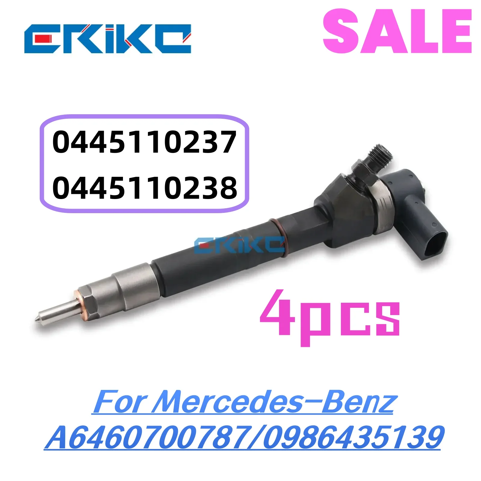 4 шт. 0445110237 0445110238 Дизельная форсунка Common Rail Inyection 6460700787 для Mercedes-Benz A6460700787 0986435139
4 шт. 0445110237 0445110238 Дизельная форсунка Common Rail Inyection 6460700787 для Mercedes-Benz A6460700787 0986435139