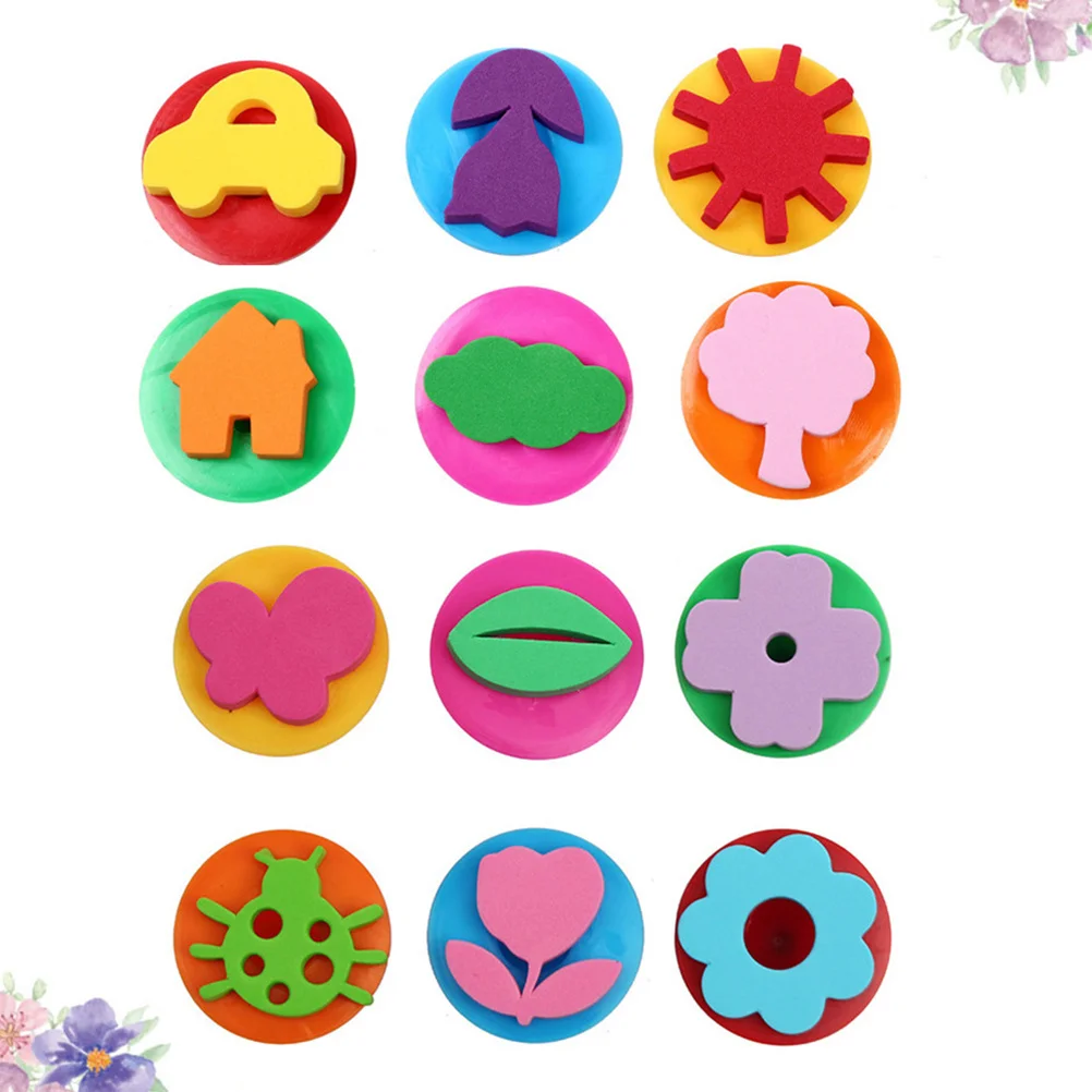 2Set DIY Drawing Tools Graffiti Stamper Plastic Eva Material Educational Kids Painting Roller Seal Cartoon Patterns Drawing Kit
2Set DIY Drawing Tools Graffiti Stamper Plastic Eva Material Educational Kids Painting Roller Seal Cartoon Patterns Drawing Kit