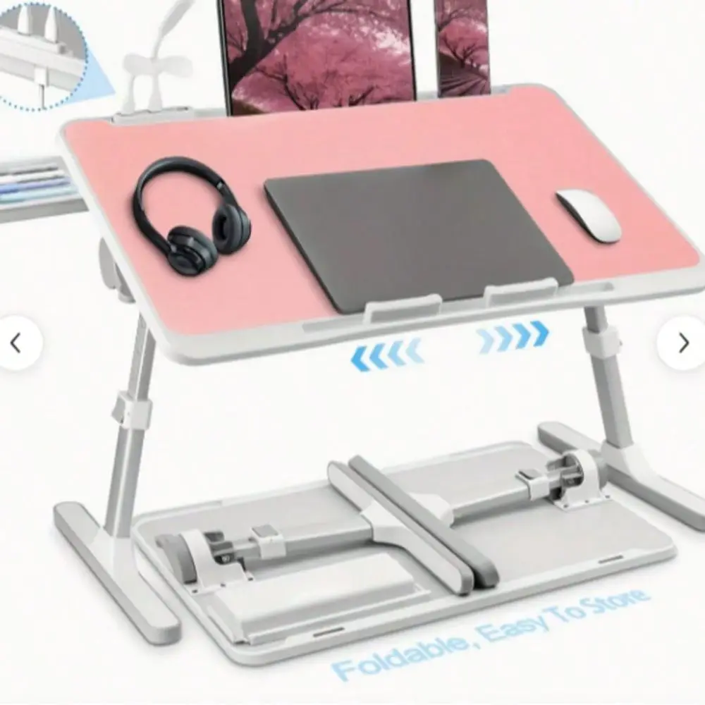 Multi-Purpose Lazy Desk - Lightweight Foldable Notebook Stand W/4 Colors, Perfect For Work/Study/Gaming
Multi-Purpose Lazy Desk - Lightweight Foldable Notebook Stand W/4 Colors, Perfect For Work/Study/Gaming