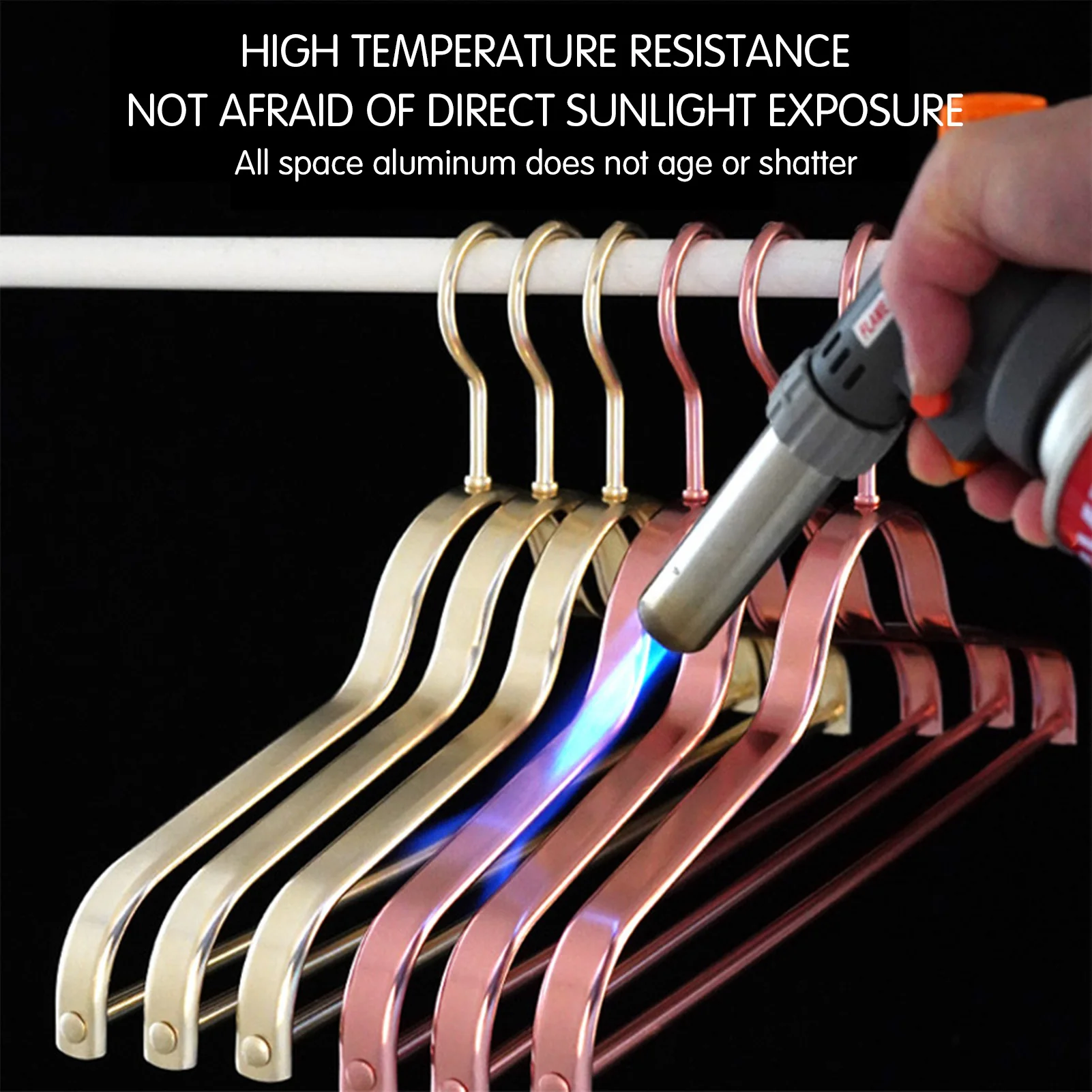 5pcs Traceless Clothes Hanger Aluminum Alloy Anti Slip Clothes-rack For Coat Skirt Pants Rust Proof Laundry Room Clothes Hangers
5pcs Traceless Clothes Hanger Aluminum Alloy Anti Slip Clothes-rack For Coat Skirt Pants Rust Proof Laundry Room Clothes Hangers