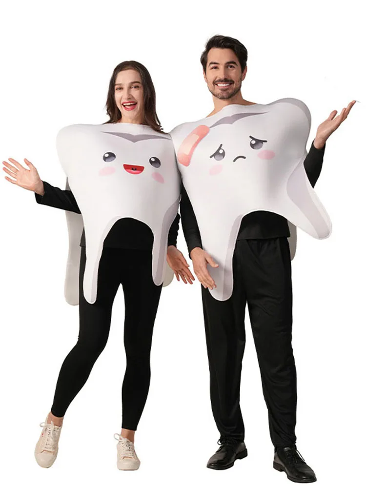 loween Couples Teeth Costume Funny Baby Dental Health Day Stage Performance Suit Dental Theme Adult Entertainment
loween Couples Teeth Costume Funny Baby Dental Health Day Stage Performance Suit Dental Theme Adult Entertainment