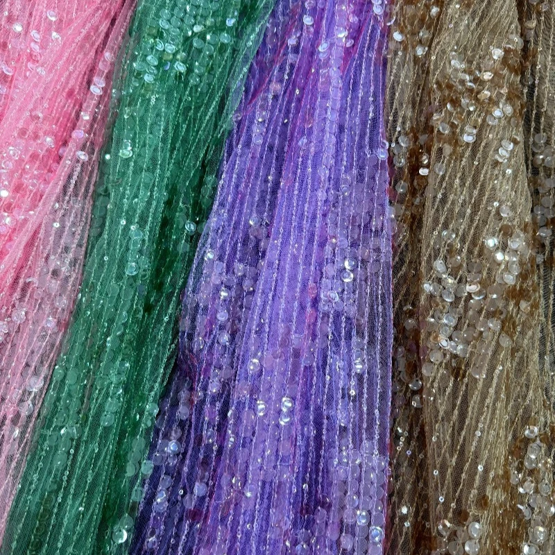 Drape Perspective Mesh Sequin Fabric for Wedding Dress Curtain Clothing Design Cloth Diy By The Meter Sewing Material
Drape Perspective Mesh Sequin Fabric for Wedding Dress Curtain Clothing Design Cloth Diy By The Meter Sewing Material