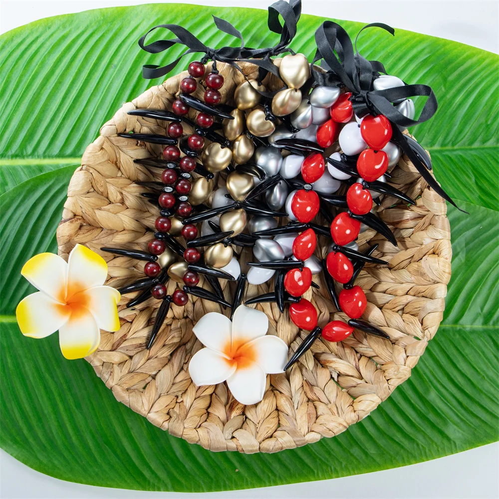 Ожерелье Hula Dance Ula Nifo Samoan с черными зубами и красными бусинами, подарки, аксессуары для вечеринок, танцевальное представление для хула, танцевальная девушка
Ожерелье Hula Dance Ula Nifo Samoan с черными зубами и красными бусинами, подарки, аксессуары для вечеринок, танцевальное представление для хула, танцевальная девушка