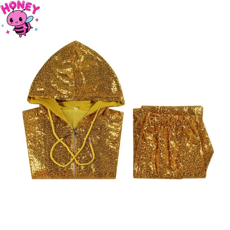 Halloween Cosplay Costume ♥ Happy Voice Up Pig Dad Golden Stage Performance Disco Glitter Dance Dress New 2026 Surprise Clothing
Halloween Cosplay Costume ♥ Happy Voice Up Pig Dad Golden Stage Performance Disco Glitter Dance Dress New 2026 Surprise Clothing
