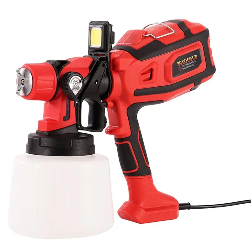 ABKY-Electric Spray Paint Gun, Paint Sprayer With Cleaning& Blowing Joints, Variable Flow Control, For Doors, Walls EU Plug
ABKY-Electric Spray Paint Gun, Paint Sprayer With Cleaning& Blowing Joints, Variable Flow Control, For Doors, Walls EU Plug