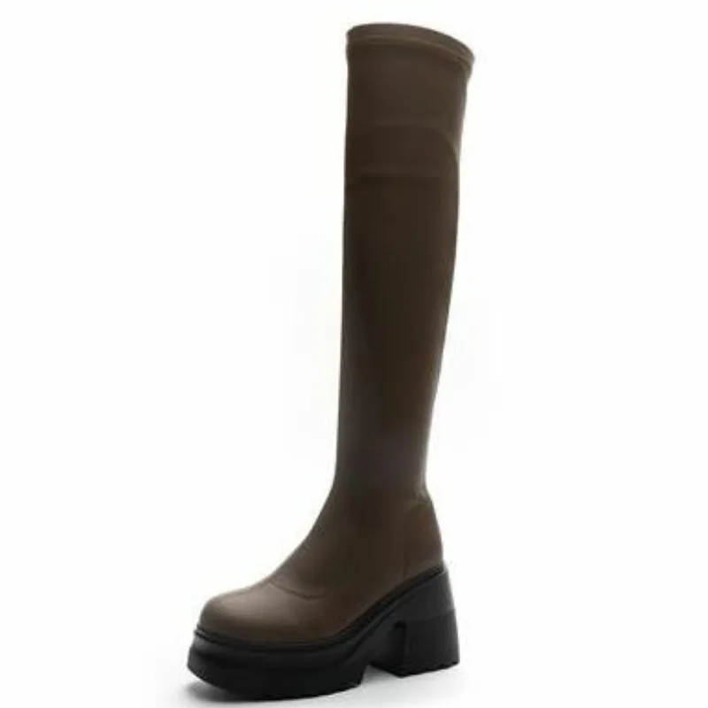 10CM Women Autumn High Brand Breathable Shoes Platform Wedge Fashion Spring Ankle Boots Winte Warm Plush Over-the- Knee Slip On
10CM Women Autumn High Brand Breathable Shoes Platform Wedge Fashion Spring Ankle Boots Winte Warm Plush Over-the- Knee Slip On