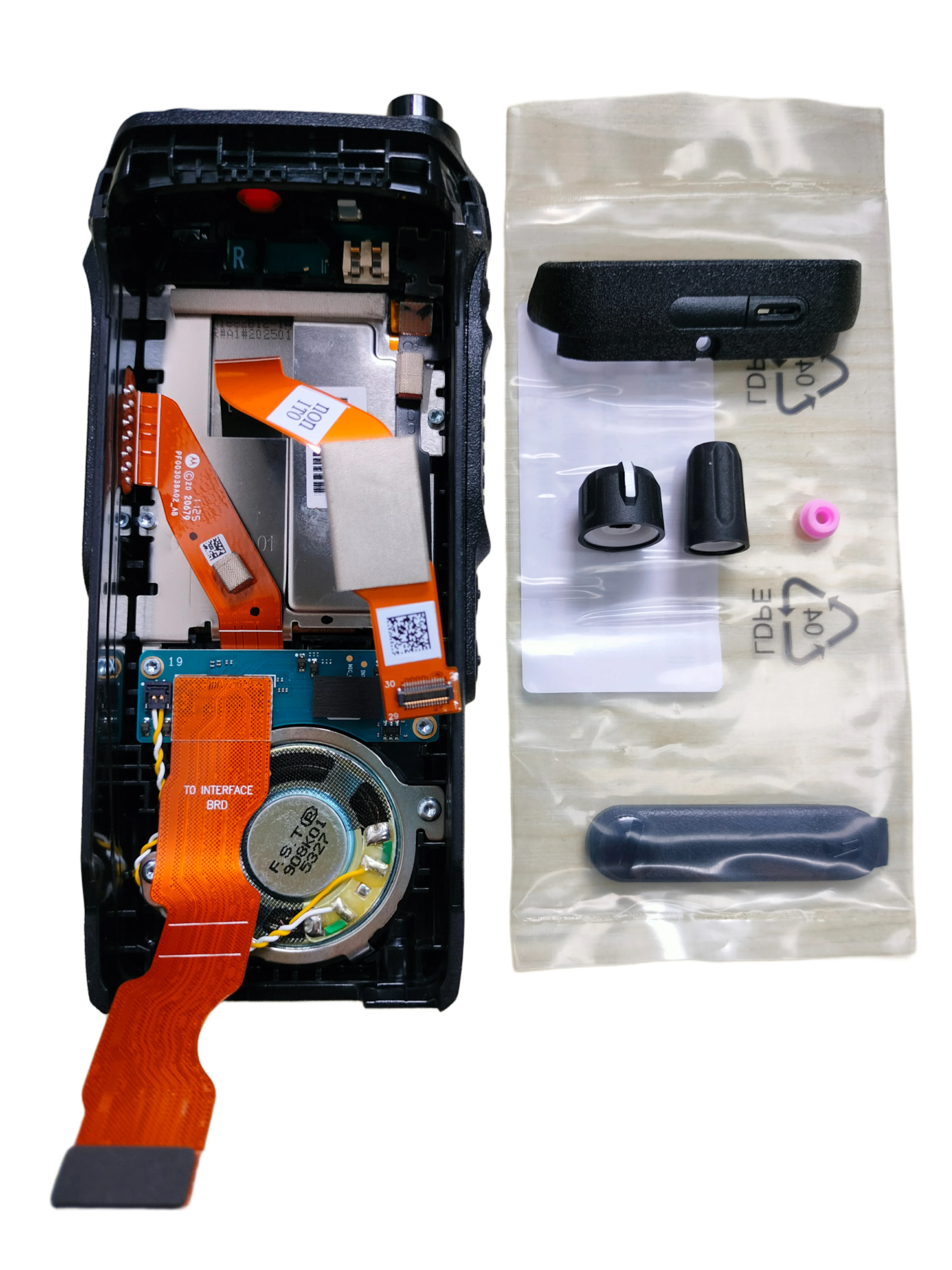 R7 Two Way Radio Replacement LCD Housing Cover Case Kit With Speaker and LCD Screen For R7 Walkie Talkies Repair Parts
R7 Two Way Radio Replacement LCD Housing Cover Case Kit With Speaker and LCD Screen For R7 Walkie Talkies Repair Parts