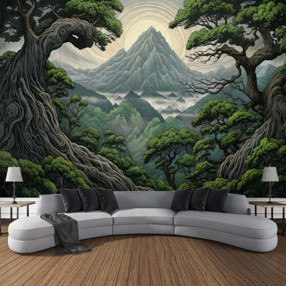 Natural scenery oil painting tapestry home wall art decoration background cloth bedroom living room dormitory office poster
Natural scenery oil painting tapestry home wall art decoration background cloth bedroom living room dormitory office poster