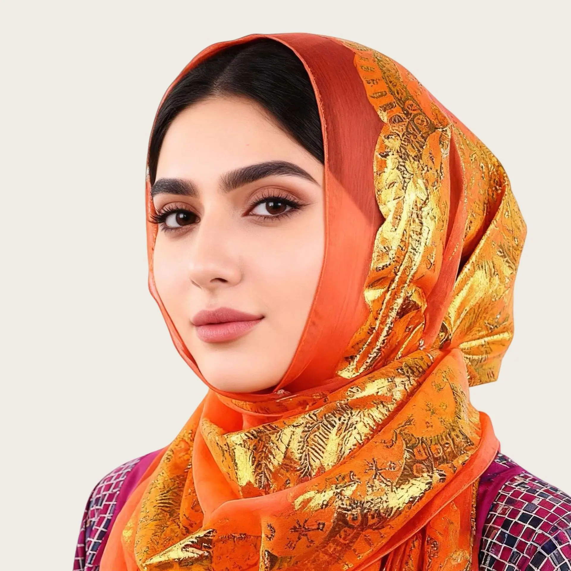 Fashion Solid Jacquard Ethnic Scarf Women Long Hijab Soft Head Wrap Popular in Middle East Southeast Asia Market
Fashion Solid Jacquard Ethnic Scarf Women Long Hijab Soft Head Wrap Popular in Middle East Southeast Asia Market