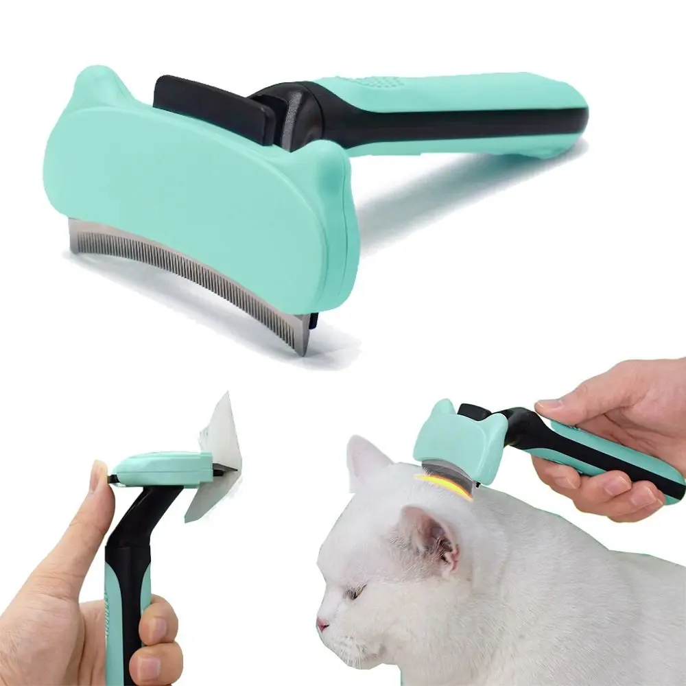 Removes Undercoat Cat Hair Removal Comb Dense Tooth Open Knot Dog Grooming Shedding Tools Gentle on Skin Comfortable Grip
Removes Undercoat Cat Hair Removal Comb Dense Tooth Open Knot Dog Grooming Shedding Tools Gentle on Skin Comfortable Grip
