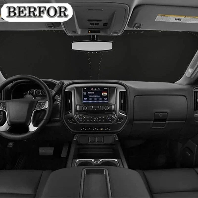 Солнцезащитный козырек для лобового стекла GMC Sierra 2019-2023, нано-изолирующий, аксессуар для интерьера автомобиля
Солнцезащитный козырек для лобового стекла GMC Sierra 2019-2023, нано-изолирующий, аксессуар для интерьера автомобиля