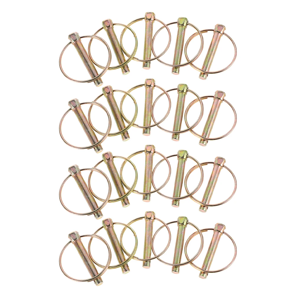 20pcs Agricultural Vehicle Spring Pins Heavy Duty Trailer Lynch Tractor Locking Safety Round Parts Pin
20pcs Agricultural Vehicle Spring Pins Heavy Duty Trailer Lynch Tractor Locking Safety Round Parts Pin
