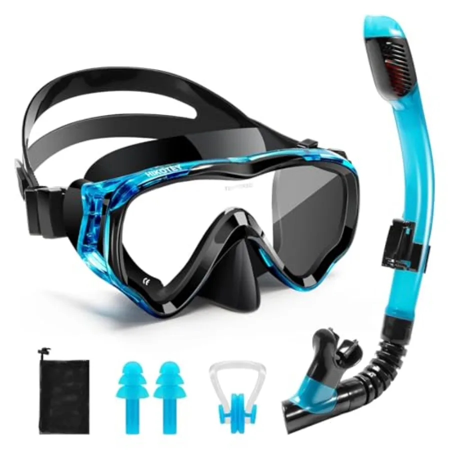 Snorkeling Set for,Full Dry Snorkeling Mask Set for Adults, Anti-Fog Protection, Unisex, HD Panoramic View, Snorkeling Gear for
Snorkeling Set for,Full Dry Snorkeling Mask Set for Adults, Anti-Fog Protection, Unisex, HD Panoramic View, Snorkeling Gear for