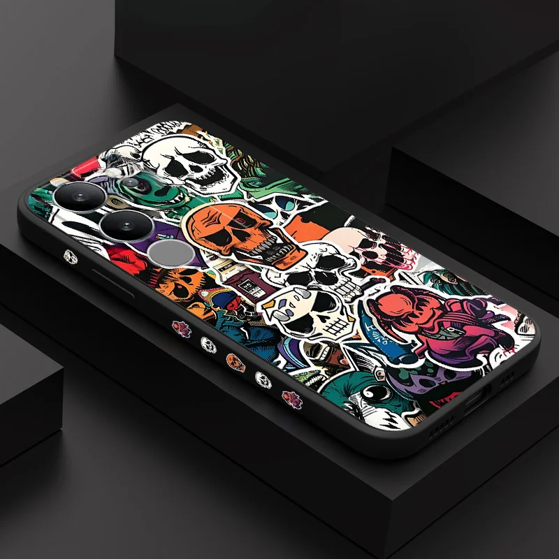 Colorful Skull Phone Case For VIVO V50 V40 V30 V29 V29E V27 V27E V25 V25E V23 V23E V21 V20 Y20 Y12 Y21 Y22 Y50 Y35 Y76 Pro 4G 5G 
Colorful Skull Phone Case For VIVO V50 V40 V30 V29 V29E V27 V27E V25 V25E V23 V23E V21 V20 Y20 Y12 Y21 Y22 Y50 Y35 Y76 Pro 4G 5G