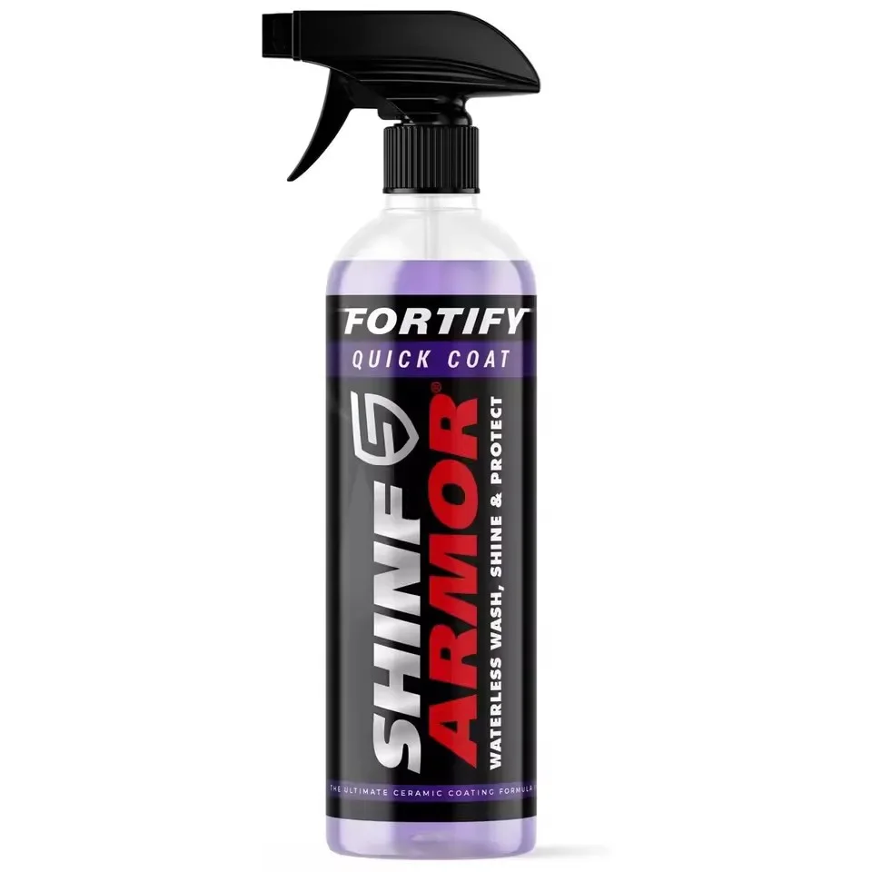 SHINE Fortify Quick Coat Ceramic Coating Car Wax Polish Spray Waterless Car Wash Wax Hydrophobic Top Coat Polish
SHINE Fortify Quick Coat Ceramic Coating Car Wax Polish Spray Waterless Car Wash Wax Hydrophobic Top Coat Polish
