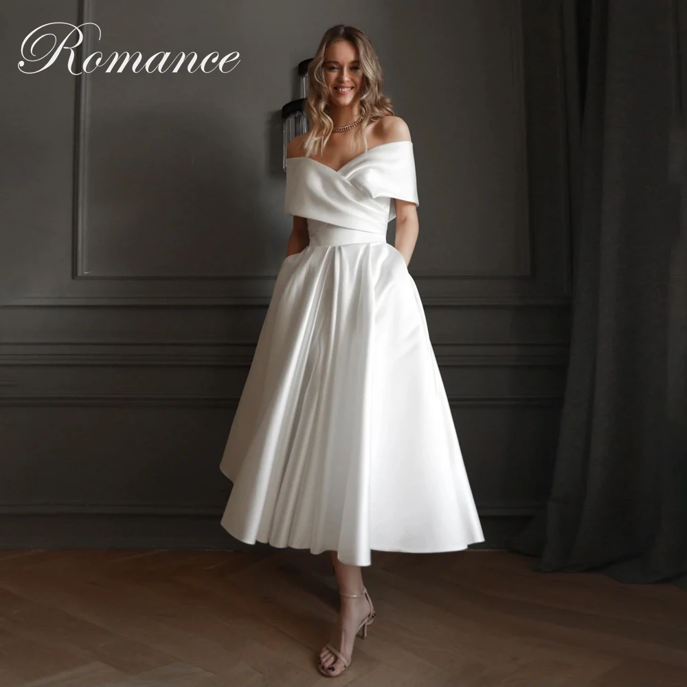 Modern Pleat V-Neck A-Line Wedding Dress Women Backless Off The Shoulder Open Back Bridal Gown Vestidos De Novia Customized
Modern Pleat V-Neck A-Line Wedding Dress Women Backless Off The Shoulder Open Back Bridal Gown Vestidos De Novia Customized