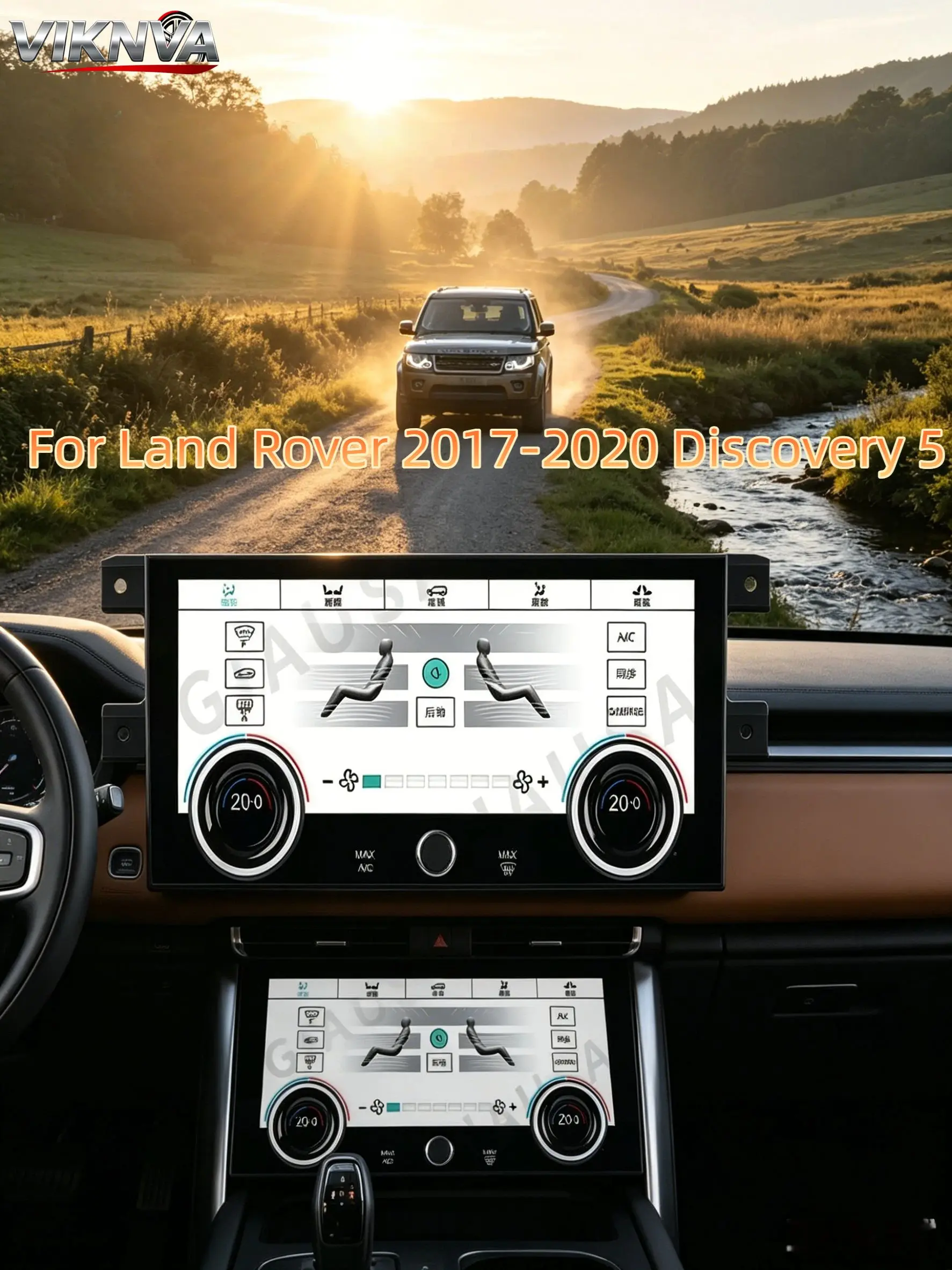 For Land Rover Discovery 5 2017-2020 10.25" Climate Control LCD Screen AC Panel Touch Physical Control Easy Installation
For Land Rover Discovery 5 2017-2020 10.25" Climate Control LCD Screen AC Panel Touch Physical Control Easy Installation