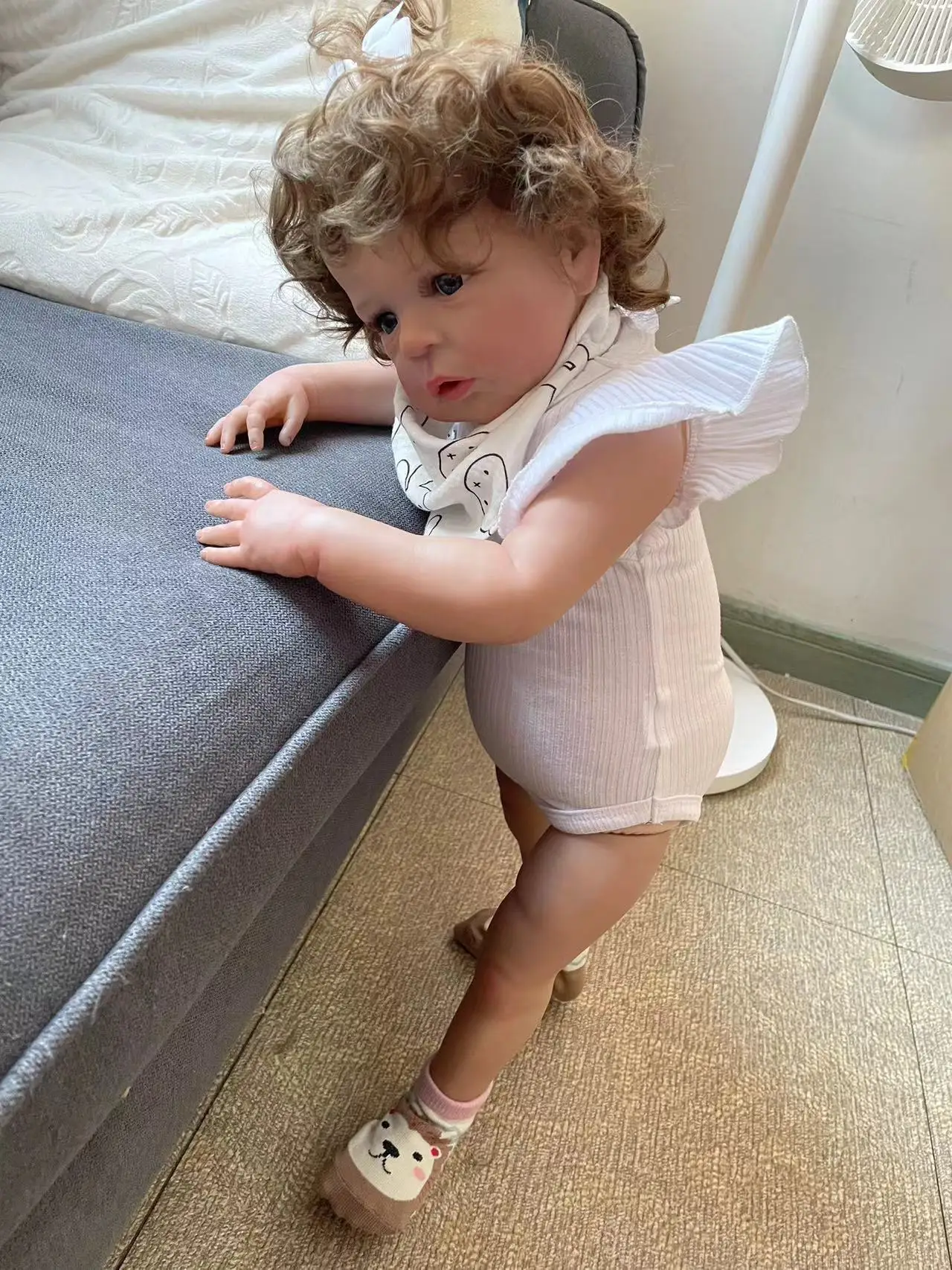 60 см Sandie Reborn Baby очень Реалистичная мягкая на ощупь 3D кожа для новорожденных Размер с видимыми венами Высококачественная кукла ручной работы
60 см Sandie Reborn Baby очень Реалистичная мягкая на ощупь 3D кожа для новорожденных Размер с видимыми венами Высококачественная кукла ручной работы