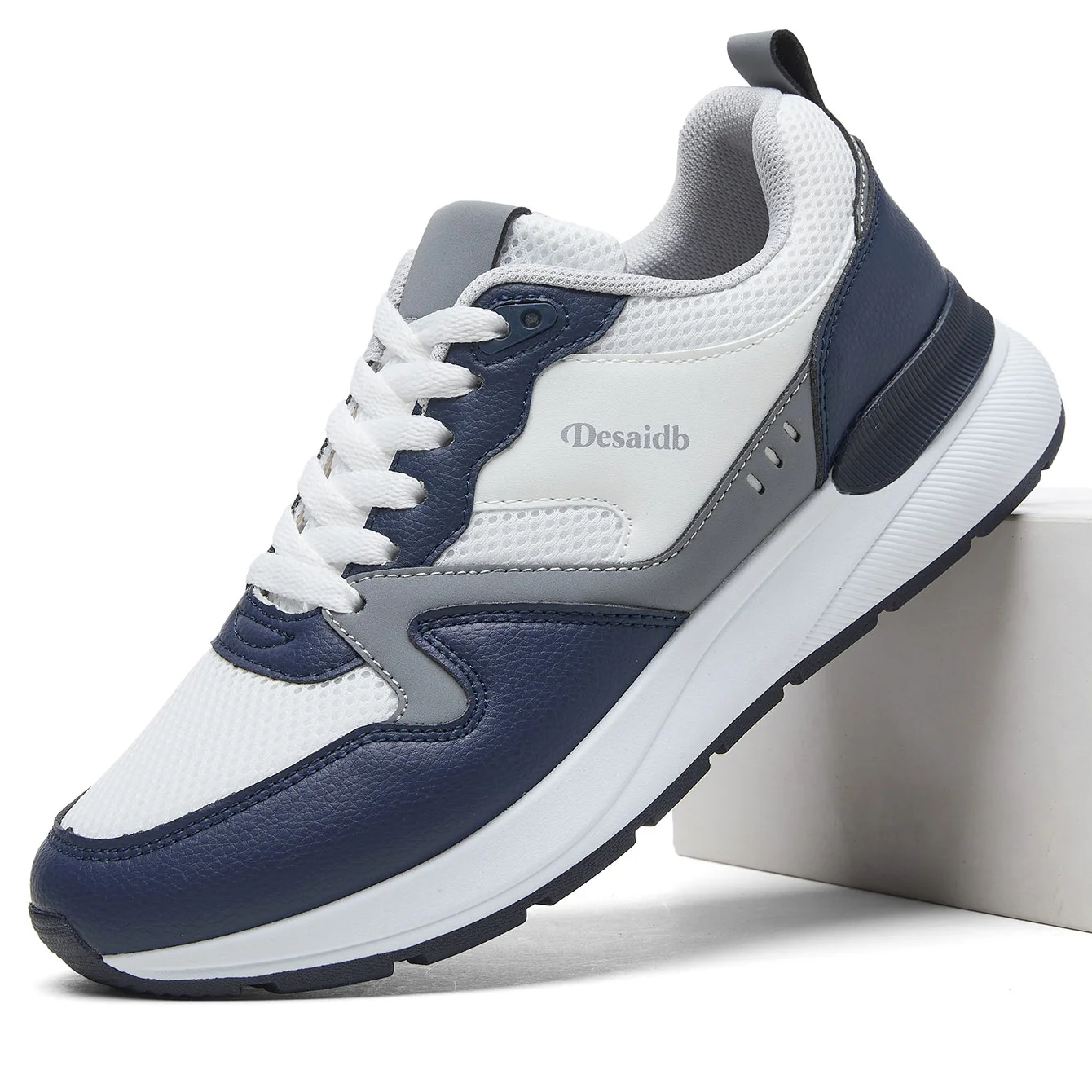 Men Summer Mesh Leather Round Head Casual Shoes Breathable Anti-Slip Lightweight For Daily Commute Outdoor Walking Sneakers
Men Summer Mesh Leather Round Head Casual Shoes Breathable Anti-Slip Lightweight For Daily Commute Outdoor Walking Sneakers