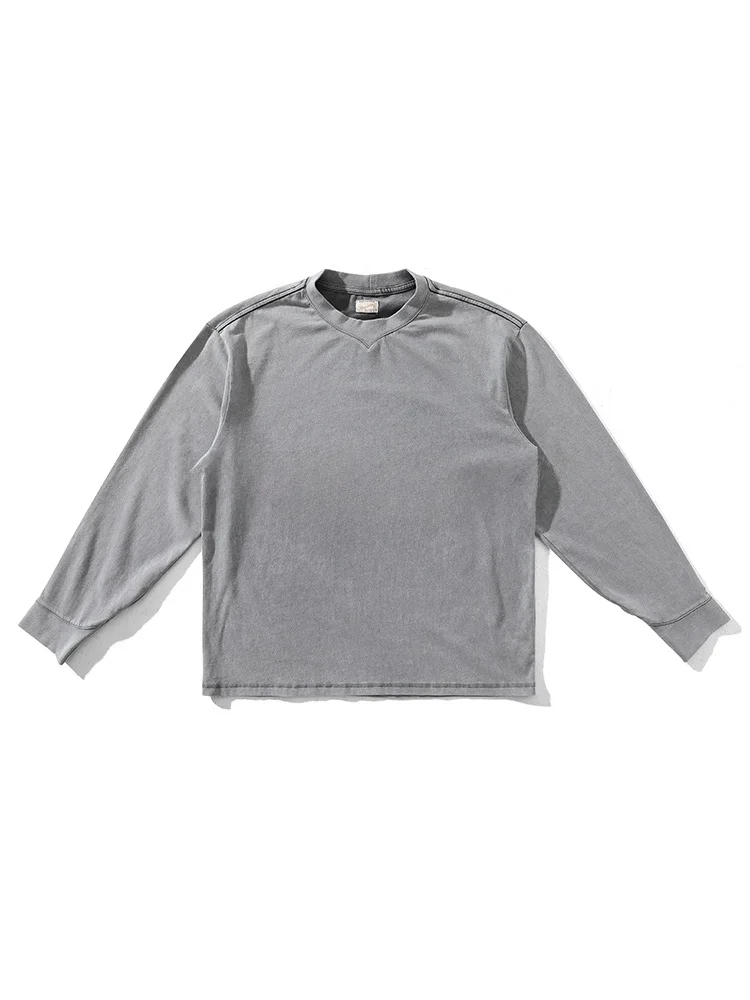 MBBCAR Narrow Width Full Cotton Soft Indigo Waed Copper Ammonia Silk Vintage Long Sve Base T-irt Youth Casual Wear
MBBCAR Narrow Width Full Cotton Soft Indigo Waed Copper Ammonia Silk Vintage Long Sve Base T-irt Youth Casual Wear