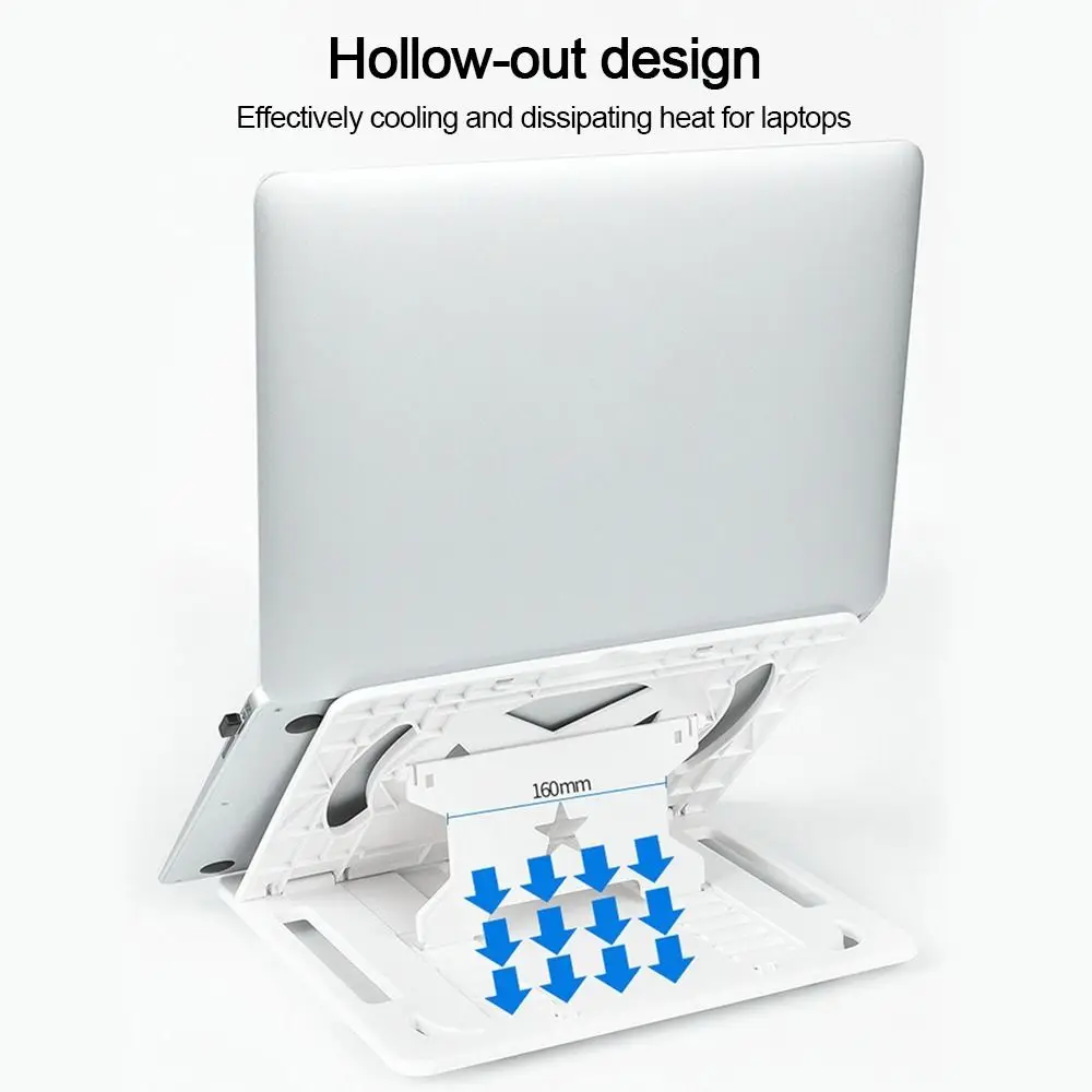 Plastic Notebook Computer Stand Adjustable Ergonomic Angled Tablet Stand Heat Dissipation Foldable Computer Support Bracket
Plastic Notebook Computer Stand Adjustable Ergonomic Angled Tablet Stand Heat Dissipation Foldable Computer Support Bracket