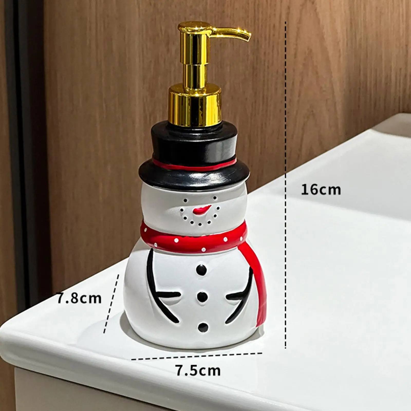 Christmas Themed Hand Soap Dispenser Cute Refillable Lotion Bottle Resin Container for Kitchen Bathroom Vanity
Christmas Themed Hand Soap Dispenser Cute Refillable Lotion Bottle Resin Container for Kitchen Bathroom Vanity