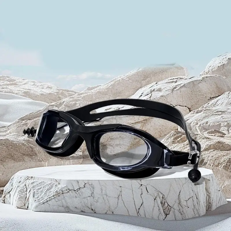 652F Leakproof Swim Goggles with Ear Plugs Adjustables Strap Swimming Eyewears Swimming Glasses Diving Goggles for Women Man
652F Leakproof Swim Goggles with Ear Plugs Adjustables Strap Swimming Eyewears Swimming Glasses Diving Goggles for Women Man