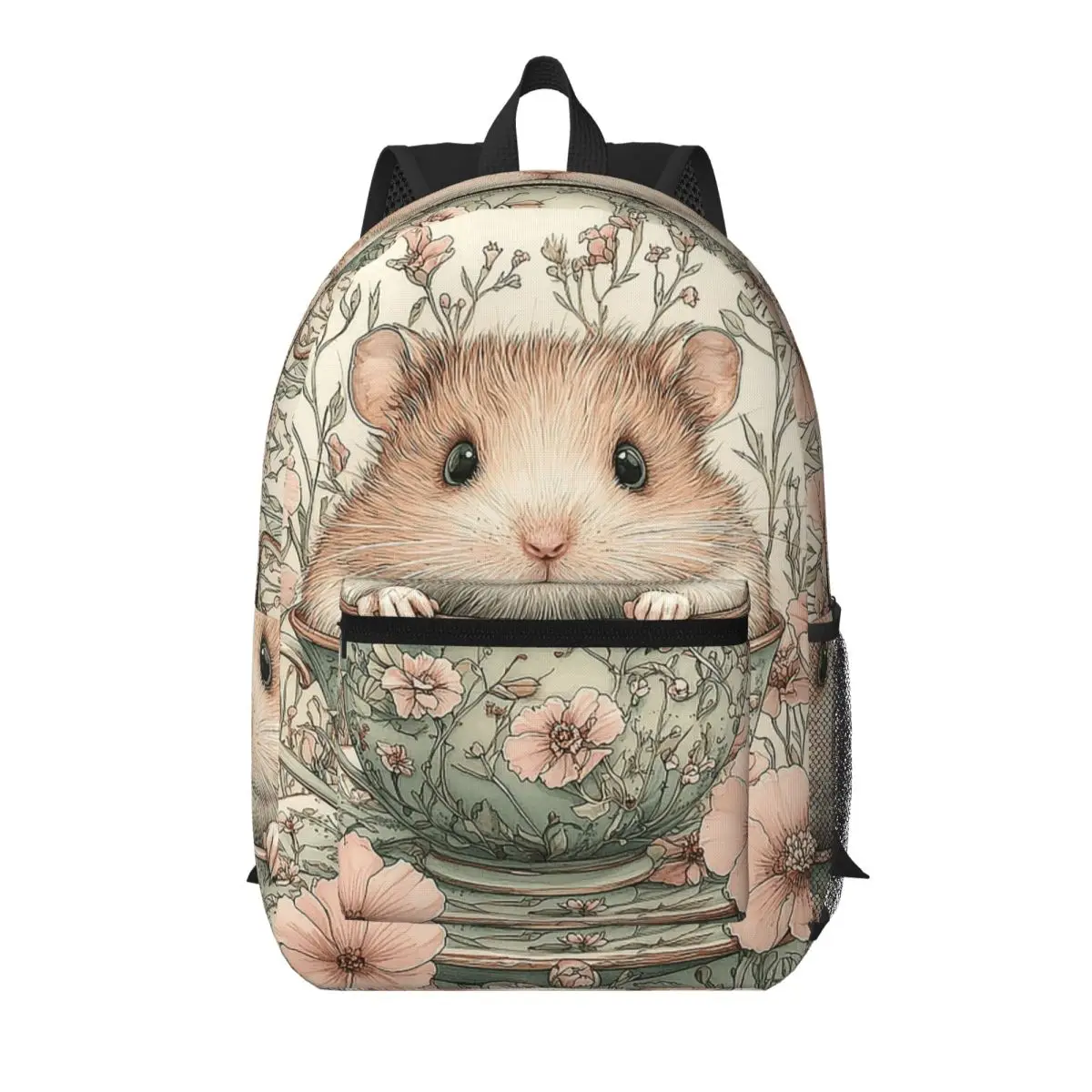 Cute Hamster In The Flower Sea Print Student Backpack School Bag Hiking Travel Daypack for Men Women Bookbag Shoulder Bags
Cute Hamster In The Flower Sea Print Student Backpack School Bag Hiking Travel Daypack for Men Women Bookbag Shoulder Bags