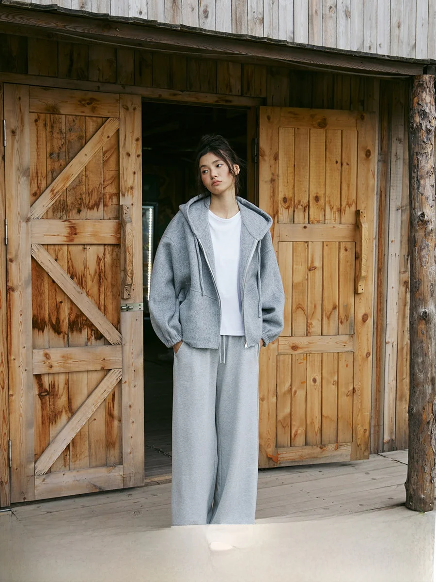 Gowireless Casual Loose Comfortable Grey Sweatpants Women's Comfortable Skin-friendly Autumn Winter Simple Drapey Style
Gowireless Casual Loose Comfortable Grey Sweatpants Women's Comfortable Skin-friendly Autumn Winter Simple Drapey Style