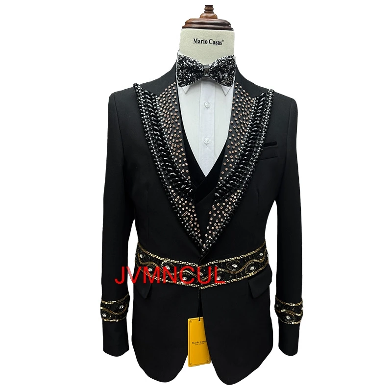 2026 Men's 3 Piece Suit Slim Fit Wedding Groom Business Formal Tuxedo Blazer Vest Pants Set for Banquet Party Reception
2026 Men's 3 Piece Suit Slim Fit Wedding Groom Business Formal Tuxedo Blazer Vest Pants Set for Banquet Party Reception
