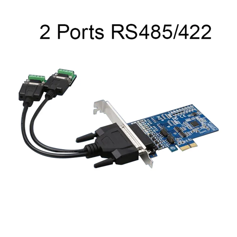 Преобразователь последовательных карт промышленного класса PCI-E в RS485/422, 2 порта_Y80A
Преобразователь последовательных карт промышленного класса PCI-E в RS485/422, 2 порта_Y80A