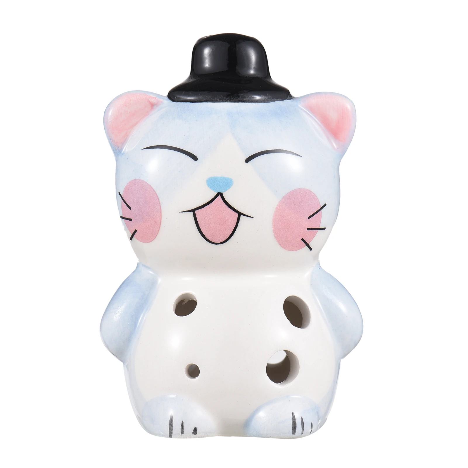 Керамическая окарина с 6 отверстиями, музыкальный инструмент в милом животном стиле со шнурком, музыкальная партитура для любителей музыки и учеников
Керамическая окарина с 6 отверстиями, музыкальный инструмент в милом животном стиле со шнурком, музыкальная партитура для любителей музыки и учеников