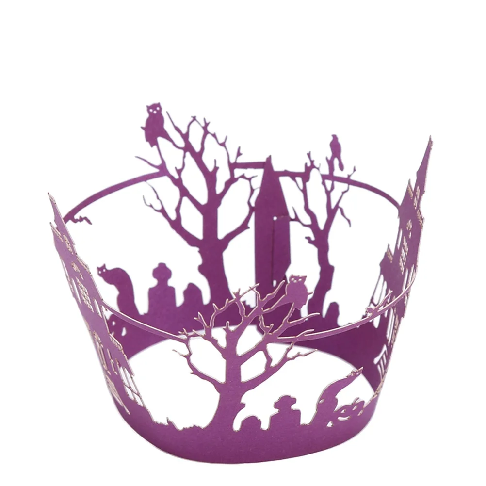 50pcs Creative Cake Baking Wrapper Iridescent Paper Branch Hollow Cupcake Cups for Home Wedding Birthday Party Decoration (
50pcs Creative Cake Baking Wrapper Iridescent Paper Branch Hollow Cupcake Cups for Home Wedding Birthday Party Decoration (