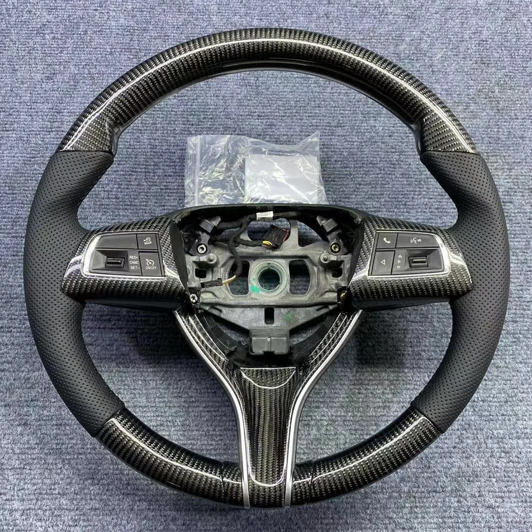 For Maserati Quattroporte Ghibli Levante 2021 2022 Carbon Fiber Car Steering Wheel Customized
For Maserati Quattroporte Ghibli Levante 2021 2022 Carbon Fiber Car Steering Wheel Customized