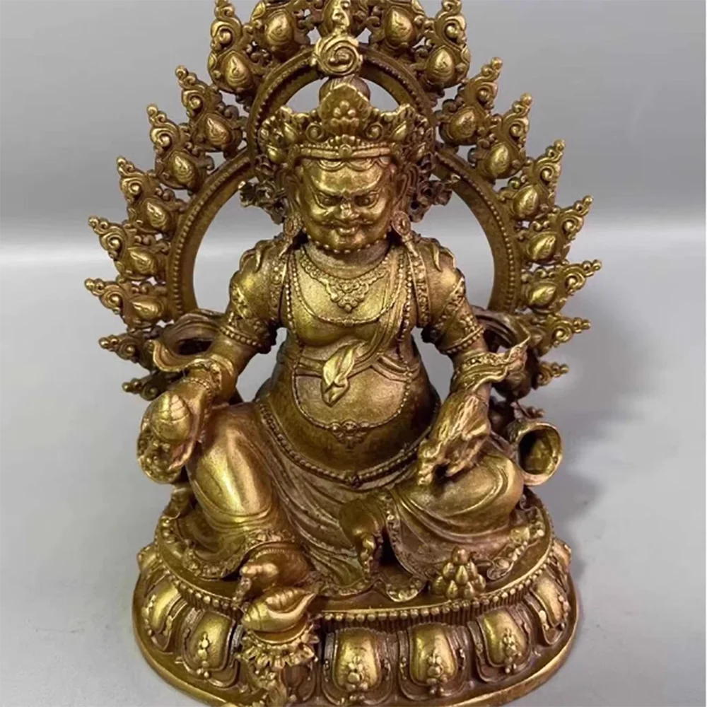 Pure copper Nepalese God of Wealth home decoration handicraft ornaments
Pure copper Nepalese God of Wealth home decoration handicraft ornaments