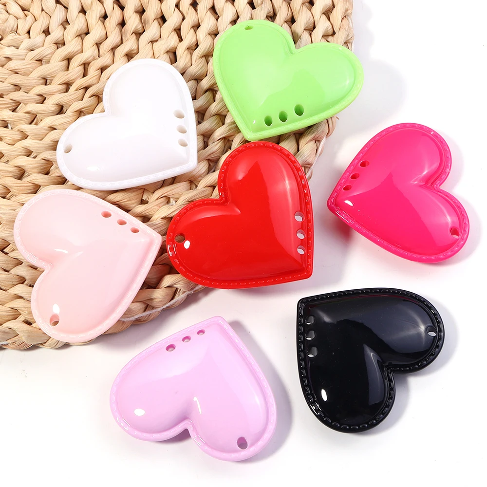 2Pcs Acrylic Pendant Heart Charms Summer Dopamine For DIY Handbag Key Ring Pendants Clothes Chains Jewelry Making Accessories
2Pcs Acrylic Pendant Heart Charms Summer Dopamine For DIY Handbag Key Ring Pendants Clothes Chains Jewelry Making Accessories