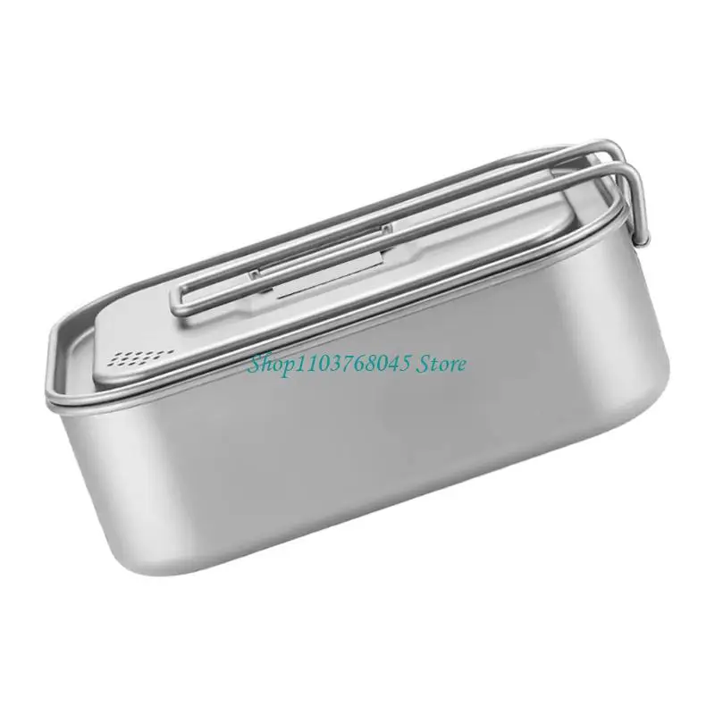 R53F Lightweight Outdoor Picnics Titaniums Container 800ml Rectangular Lunch Box
R53F Lightweight Outdoor Picnics Titaniums Container 800ml Rectangular Lunch Box