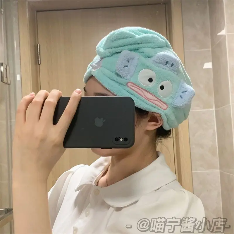Hangyodon Lovely Cartoon Dry Hair Towel Bathing Cap Plush Soft Practical Convenient Good Things At Home A Holiday Gift for Girls
Hangyodon Lovely Cartoon Dry Hair Towel Bathing Cap Plush Soft Practical Convenient Good Things At Home A Holiday Gift for Girls