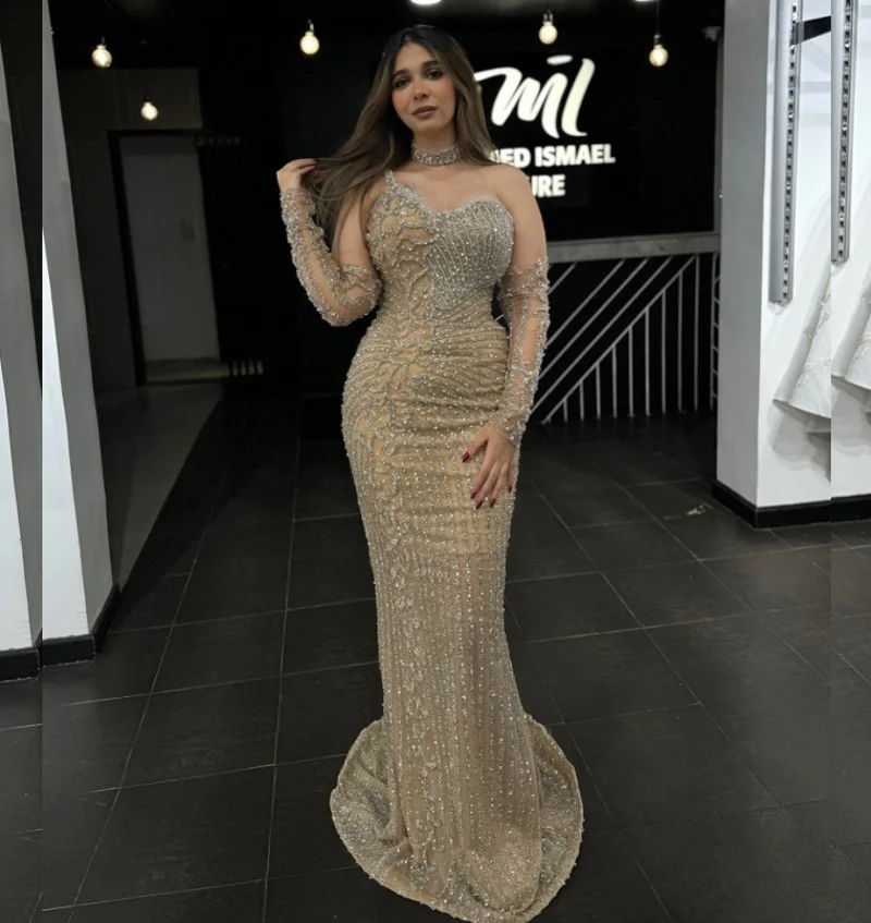 Exquisite Sweetheart Evening Dresses With Detachable Sleeves Saudi Arabia Girls Long Sequin Mermaid Prom Gowns Luxury Customized
Exquisite Sweetheart Evening Dresses With Detachable Sleeves Saudi Arabia Girls Long Sequin Mermaid Prom Gowns Luxury Customized