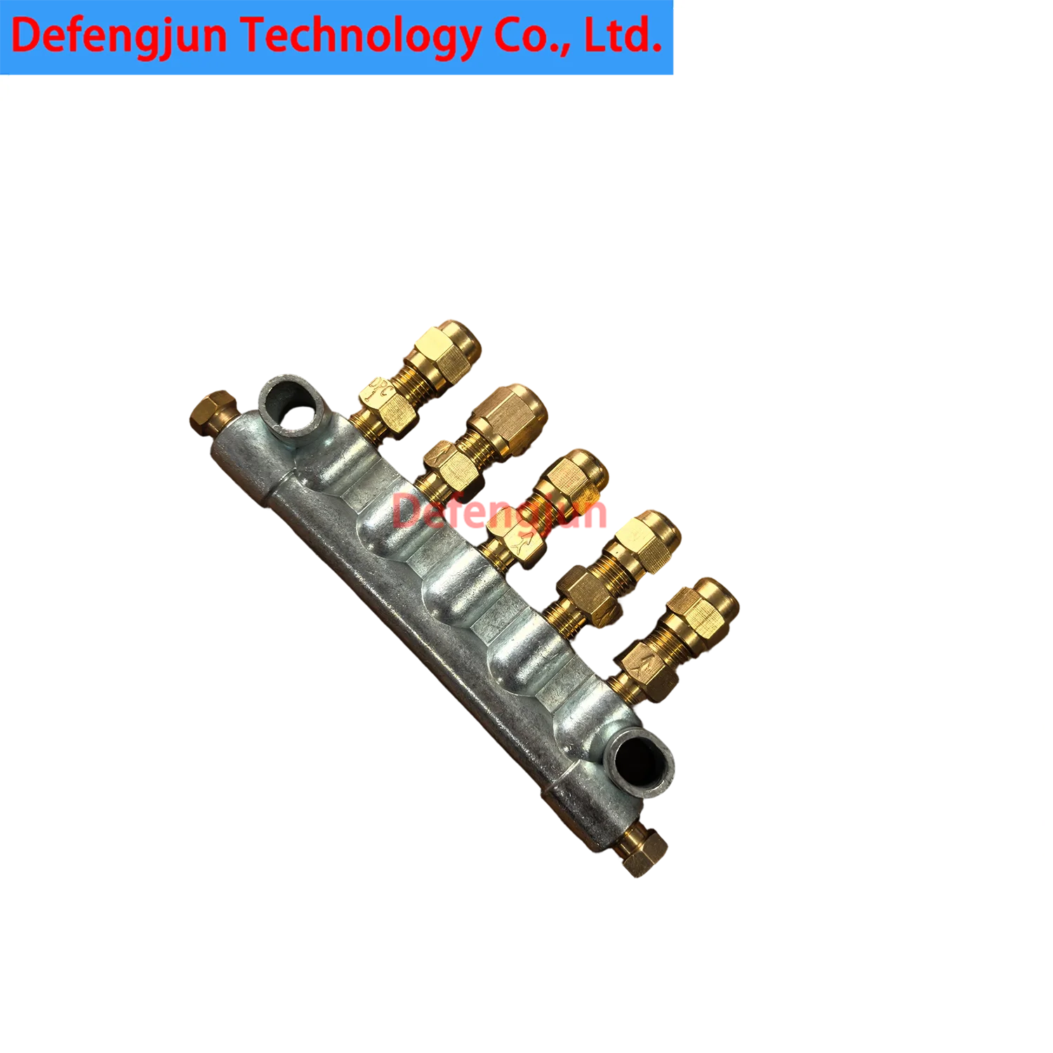 7-Port Zinc Oil Block, M8×1, 5 Metering Valve Outlets, for Automated Lines
7-Port Zinc Oil Block, M8×1, 5 Metering Valve Outlets, for Automated Lines