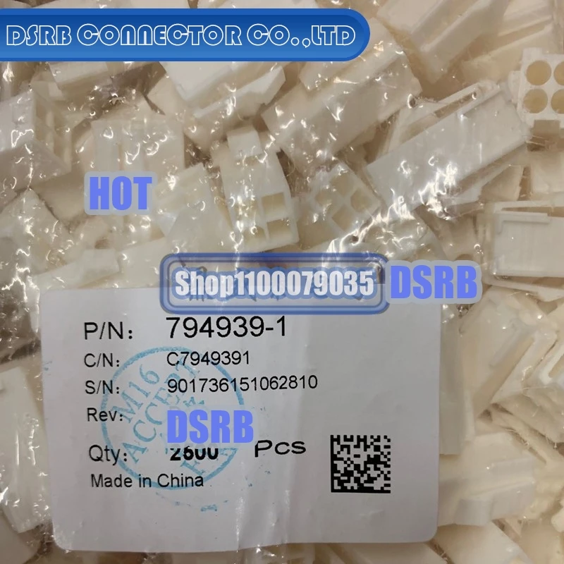 10 шт./лот 794939-1 пластиковый корпус 4P 4,14 мм ширина ножек 100% новый и оригинальный разъем новый оригинальный разъем новый оригинальный
10 шт./лот 794939-1 пластиковый корпус 4P 4,14 мм ширина ножек 100% новый и оригинальный разъем новый оригинальный разъем новый оригинальный