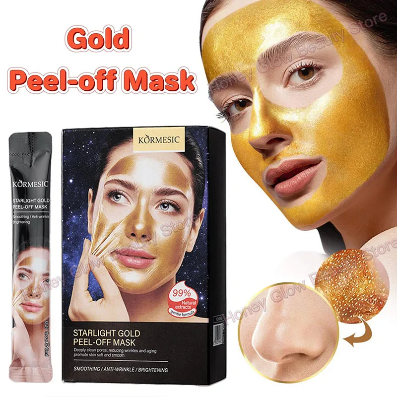 Gold Peel Off Face Mask Blackhead Removal Deep Cleansing Anti-wrinkle Reduces Fine Lines Improves Dullness & Brightens Skin Care
Gold Peel Off Face Mask Blackhead Removal Deep Cleansing Anti-wrinkle Reduces Fine Lines Improves Dullness & Brightens Skin Care