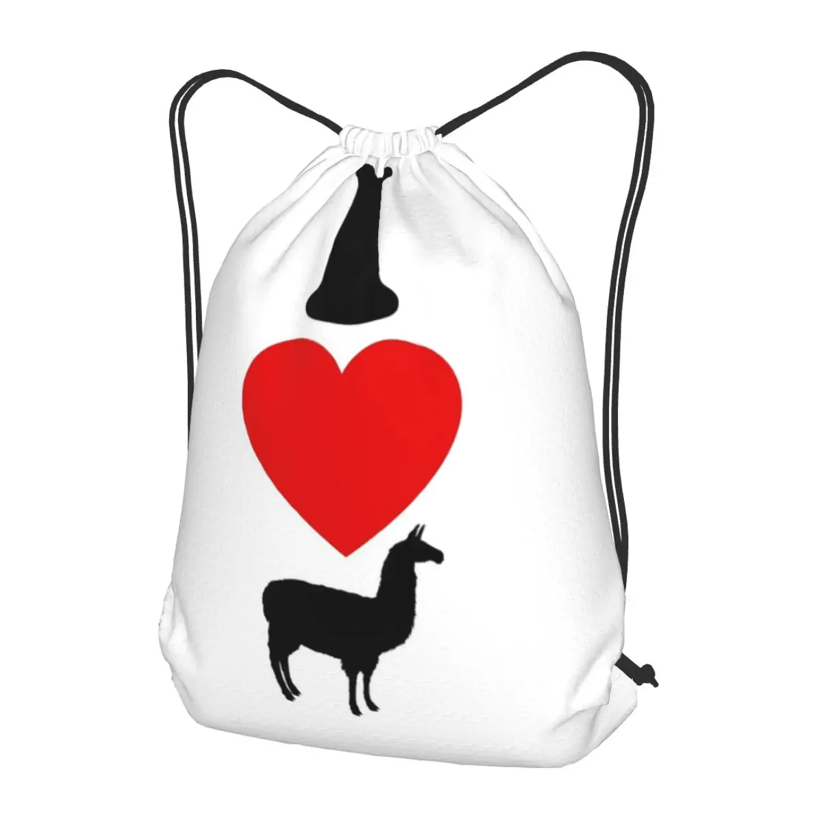 I Heart Alpaca Llama Backpacks Fashion Drawstring Bundle Pocket Storage Bag Book Bags for Travel School
I Heart Alpaca Llama Backpacks Fashion Drawstring Bundle Pocket Storage Bag Book Bags for Travel School