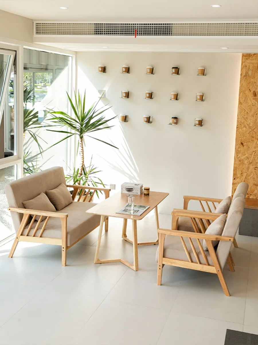 Milk tea shop cafe bar clear bar leisure table and chair combination western restaurant technology cloth card seat sofa negotiat
Milk tea shop cafe bar clear bar leisure table and chair combination western restaurant technology cloth card seat sofa negotiat