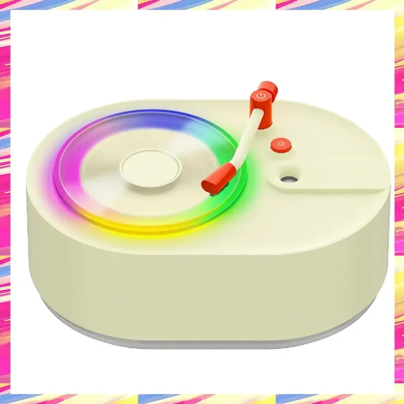 AIAI Mini USB Portable Retro Record Player Cool Mist Air Humidifier Essential Oil Aroma Diffuser With Led
AIAI Mini USB Portable Retro Record Player Cool Mist Air Humidifier Essential Oil Aroma Diffuser With Led