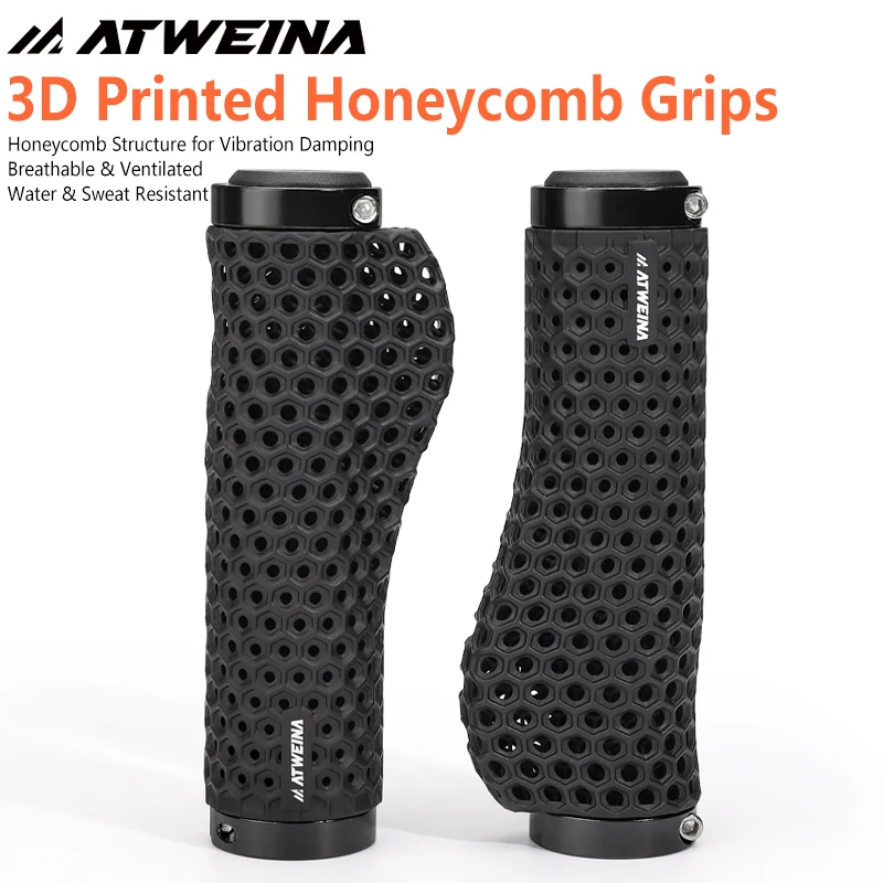 ATWEINA 3D-printed Mountain Bike Handlebar Grips MTB Anti-slip And Breathable Made Of PP+TPU Material
ATWEINA 3D-printed Mountain Bike Handlebar Grips MTB Anti-slip And Breathable Made Of PP+TPU Material