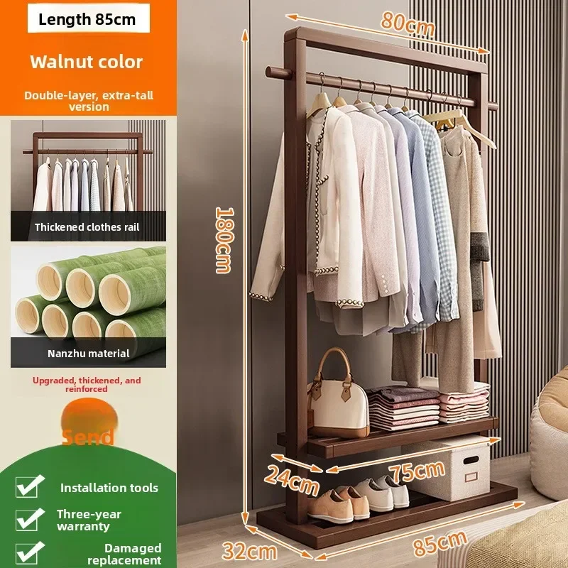 Modern Hanging hanger Floor-to-ceiling bedroom Simple hanger Removable coat rack
Modern Hanging hanger Floor-to-ceiling bedroom Simple hanger Removable coat rack